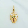 Pendant Virgin Guadalupe 1.2 g / 1 in Yellow Gold 18K