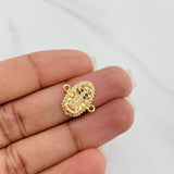 Herraje Virgen Guadalupe 1.35 g / 1/2 in Oro Amarillo 18K