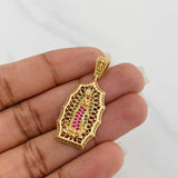 Dije Virgen Guadalupe 4.5 g / 1 1/2 in Oro Amarillo 18K