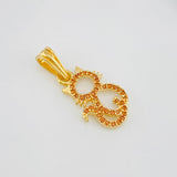 Dije Silueta Gato 0.95 g / 3/4 in Oro Amarillo 18K