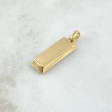 Dije Lingote 3.45gr / 2.5cm / Nac.Esp.Oro 18K