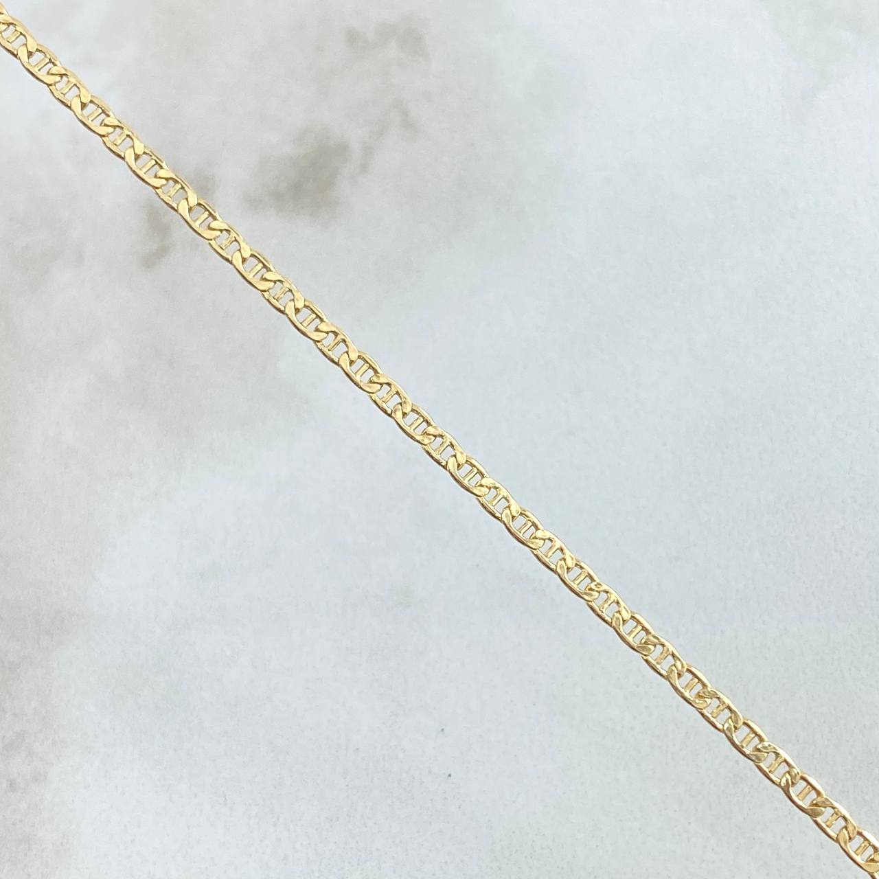 Flat Anchor Chain 3.5gr / 50cm / 1.9mm Yellow Gold +3 18K ©