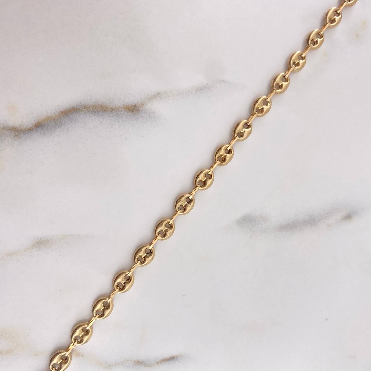 Ankle bracelet GC 5.15gr / 26cm / 2.2mm Polished 18K Yellow Gold &