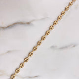 Ankle bracelet GC 5.15gr / 26cm / 2.2mm Polished 18K Yellow Gold &
