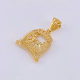 Dije Herradura Caballos 3.25 g / 1 in Oro Amarillo 18K