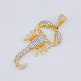 Pendant Scorpion 6.25 g / 1 3/4 in 18K Yellow Gold