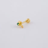 Piercing Cruz 0.35 g / 1/2 in Oro Amarillo 18K