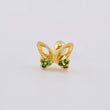 Butterfly Piercing 0.65 g / 1/2 in 18K Yellow Gold