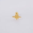 Piercing Estrella Fugaz 0.3 g / 1/2 in Oro Amarillo 18K