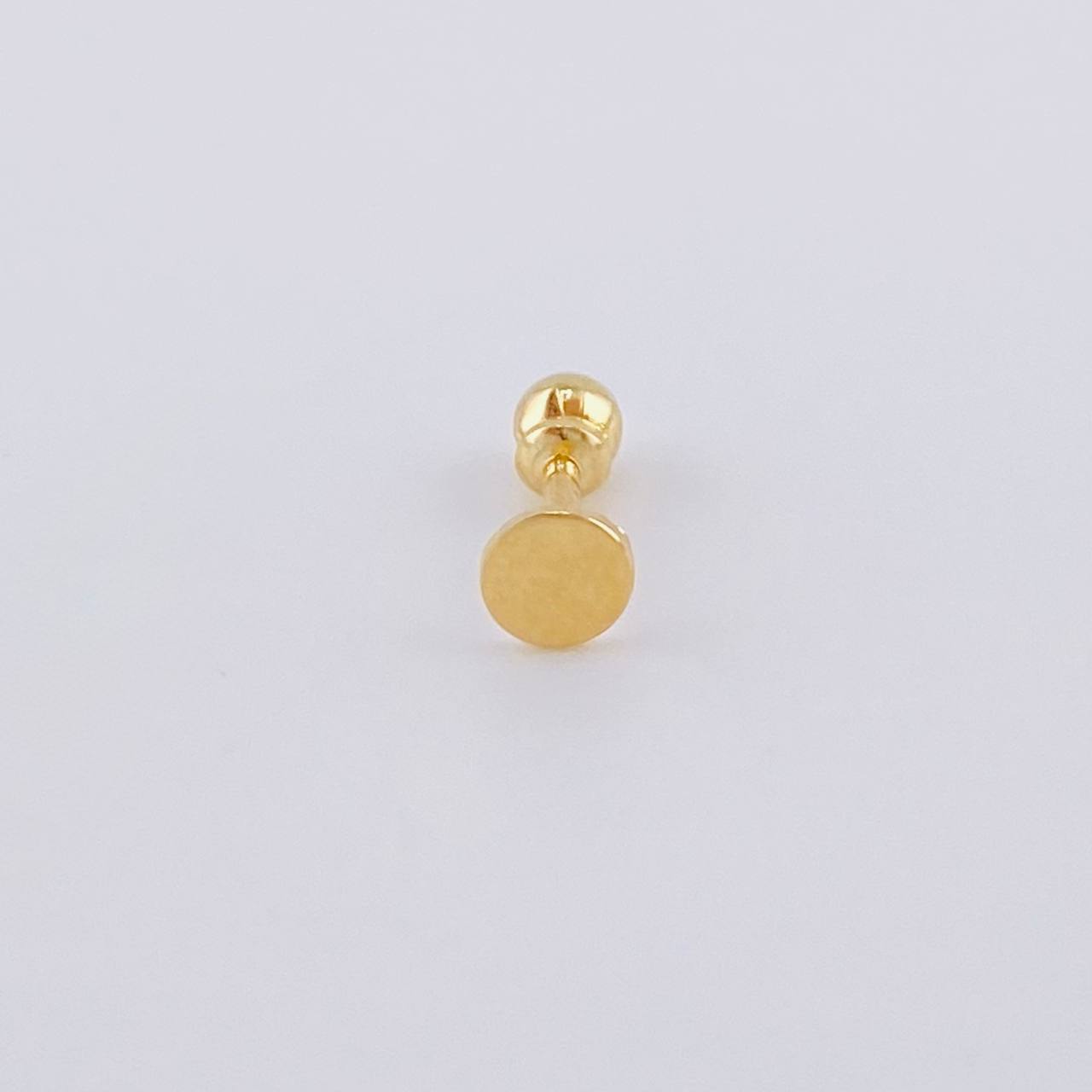 Piercing Circular 0.3 g / 1/2 in Oro Amarillo 18K