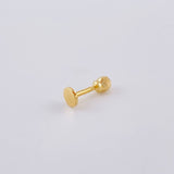 Piercing Circular 0.3 g / 1/2 in Oro Amarillo 18K