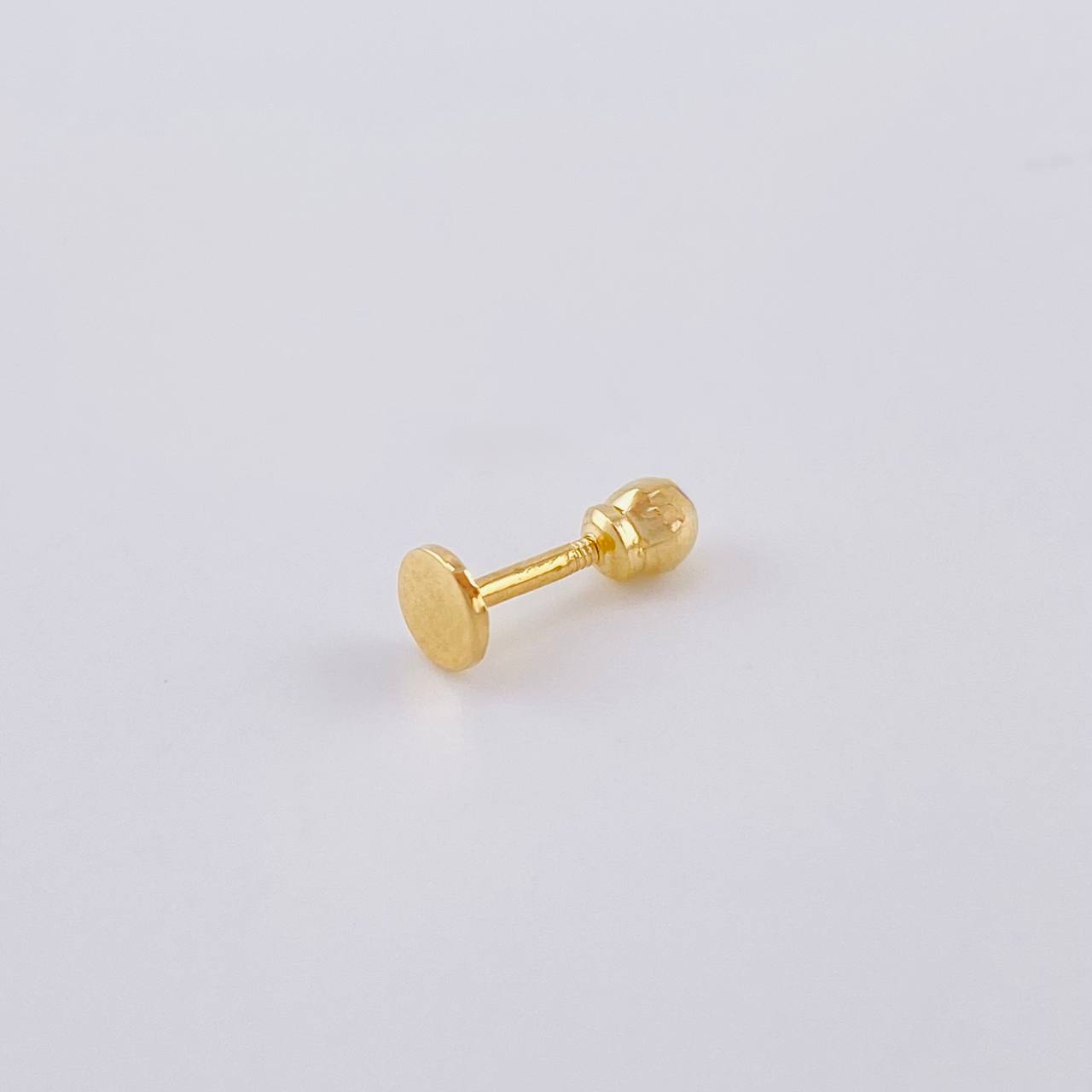 Piercing Circular 0.3 g / 1/2 in Oro Amarillo 18K
