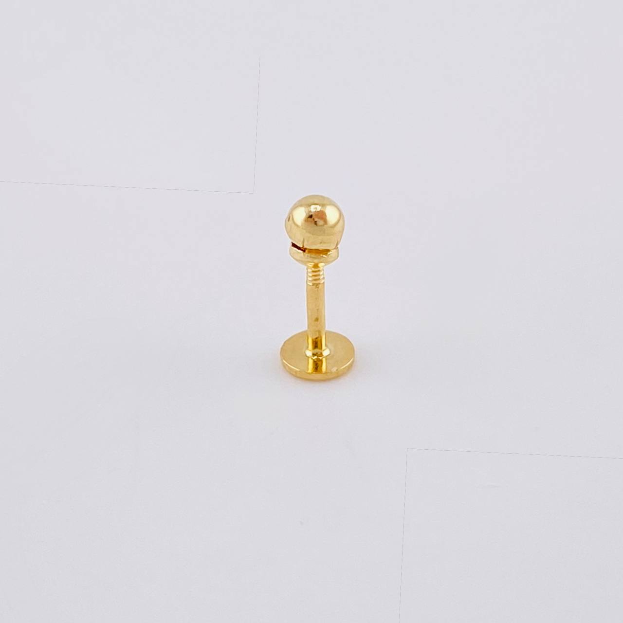 Piercing Circular 0.3 g / 1/2 in Oro Amarillo 18K