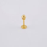 Piercing Circular 0.3 g / 1/2 in Oro Amarillo 18K