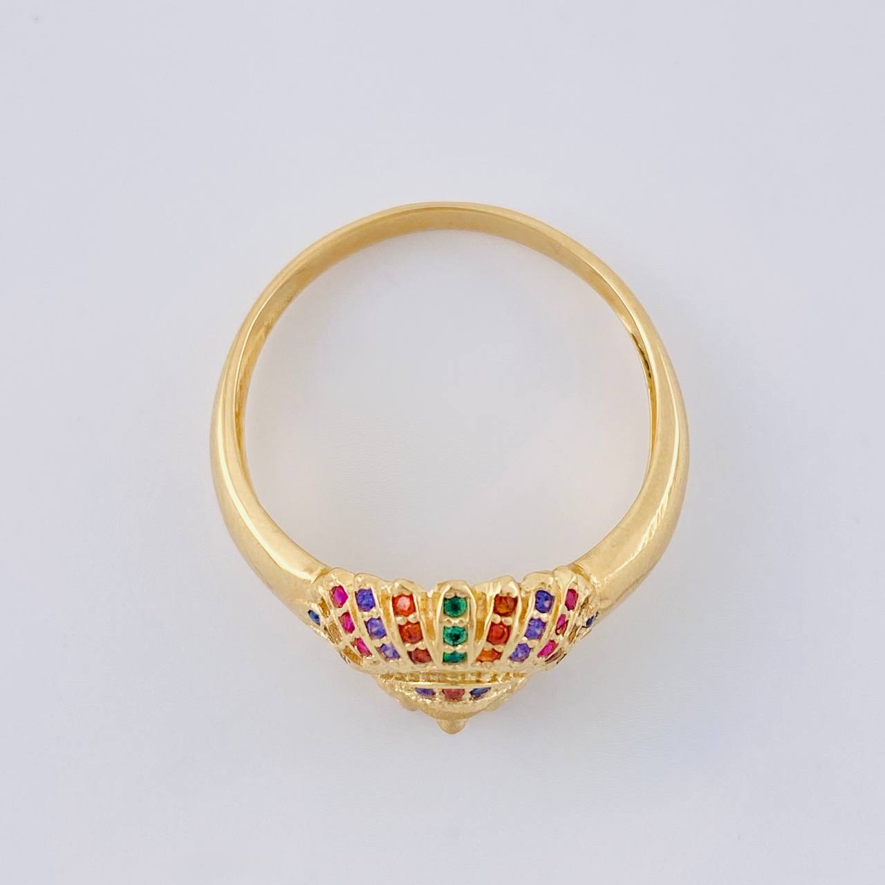Indian Ring 4.2 g / T10 1/2 Yellow Gold 18K