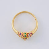 Indian Ring 4.2 g / T10 1/2 Yellow Gold 18K