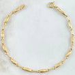 Bracelet Oval Ogive 3.4gr / 20.5cm / 18K Yellow Gold