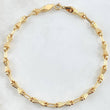 Bracelet Hourglass 3.75gr / 20.3cm / 18K Yellow Gold