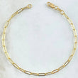 Paperclip Bracelet 1.35gr / 18.5cm / Yellow Gold +3 18K -