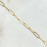 Paperclip Bracelet 1.35gr / 18.5cm / Yellow Gold +3 18K -