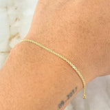 Bismark Bracelet 1.1gr / 7.1in / 18K Gold +1