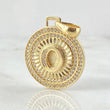 Pendant Medal Letter O 4.4gr / 1 1/4 in / Yellow Gold 18K *