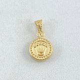 Pendant Crown RX 0.4gr / 1.5cm / 18K Yellow Gold *