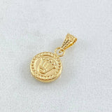 Pendant Crown RX 0.4gr / 1.5cm / 18K Yellow Gold *
