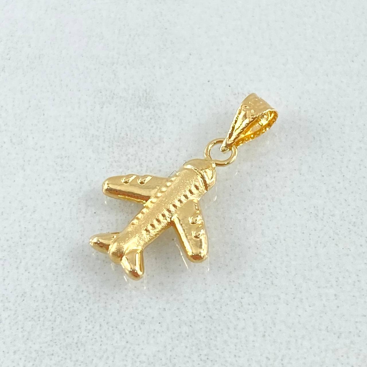 Dije Avion 0.45gr / 1.9cm / Oro Amarillo 18K