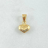 Pendant Heart 0.25gr / 1.3cm / 18K Yellow Gold *