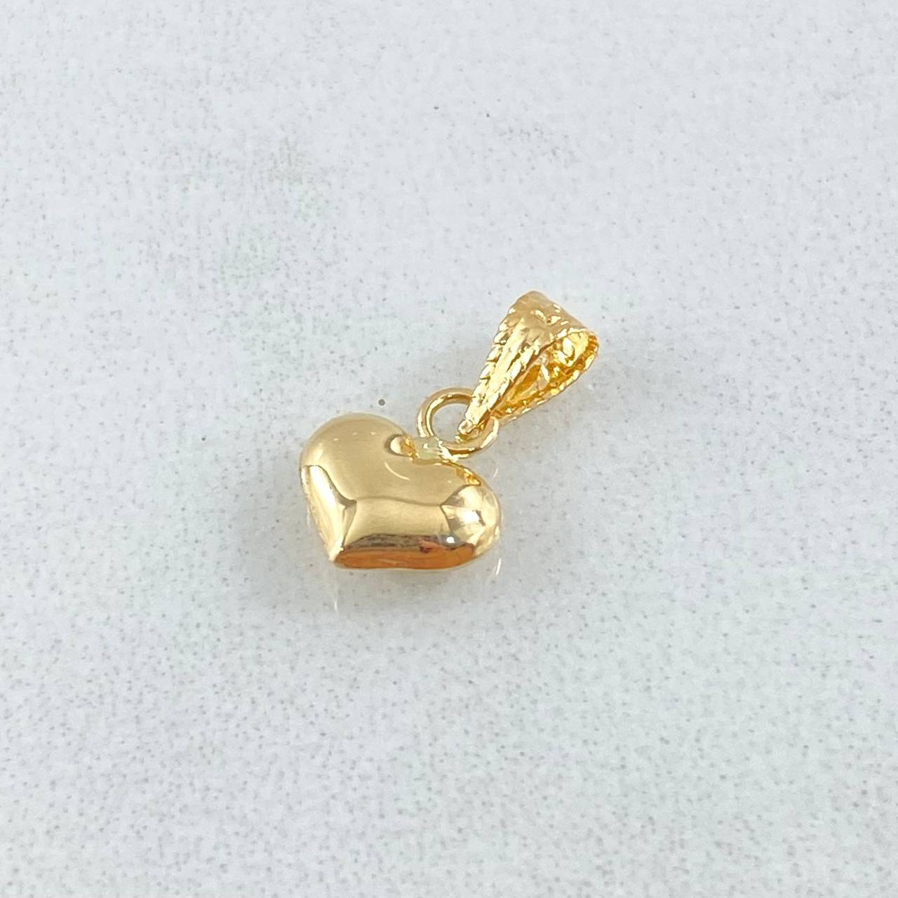 Pendant Heart 0.25gr / 1.3cm / 18K Yellow Gold *