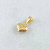 Pendant Heart 0.25gr / 1.3cm / 18K Yellow Gold *