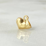 Pendant Heart 0.25gr / 1.3cm / 18K Yellow Gold *