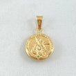 Pendant Saint Michael Archangel 0.7gr / 2cm / 18K Yellow Gold ©