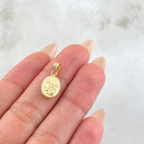 Dije San Miguel Arcangel 0.55gr / 3/4 in / Oro Amarillo 18K *