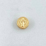 Herraje San Benito 0.4gr / 1/4 in / Oro Amarillo 18K