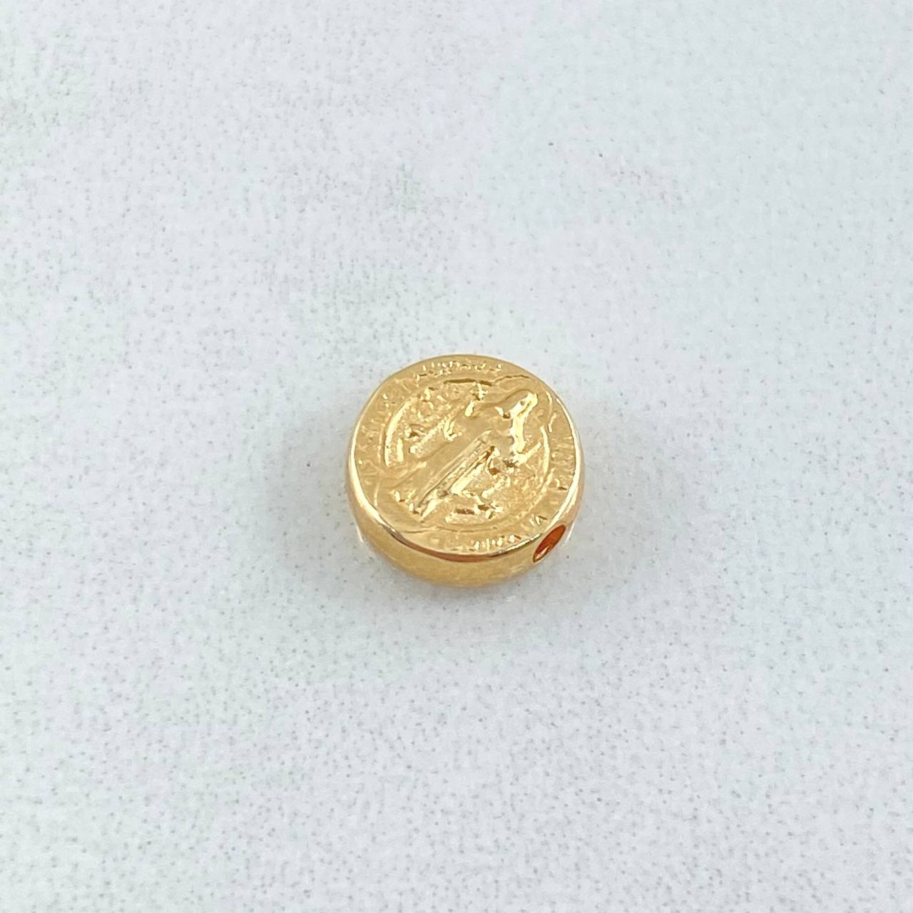 Herraje San Benito 0.4gr / 1/4 in / Oro Amarillo 18K *