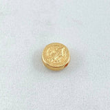 Herraje San Benito 0.4gr / 1/4 in / Oro Amarillo 18K ©