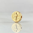 Herraje San Benito 0.4gr / 1/4 in / Oro Amarillo 18K *