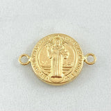 Herraje San Benito 1.15gr / 2.1cm / Oro Amarillo 18K ©