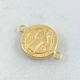Herraje San Benito 1.15gr / 2.1cm / Oro Amarillo 18K ©