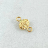 Charm Virgin Guadalupe 0.3gr / 0.5in / 18K Yellow Gold ©