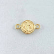 Herraje San Benito 0.4gr / 1/2 in / Oro Amarillo 18K ©