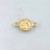 Herraje San Benito 0.4gr / 1/2 in / Oro Amarillo 18K