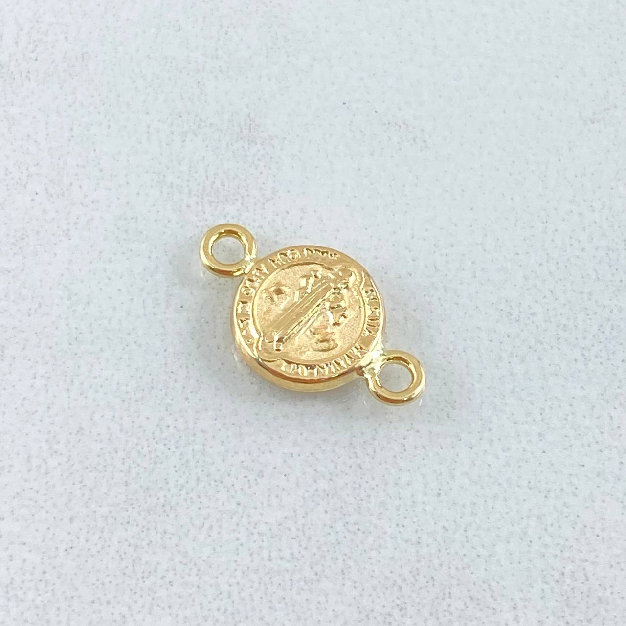 Herraje San Benito 0.4gr / 1/2 in / Oro Amarillo 18K ©