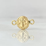 Herraje San Benito 0.4gr / 1/2 in / Oro Amarillo 18K