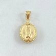 Pendant Virgin Guadalupe 0.7gr / 2.1cm / 18K Yellow Gold