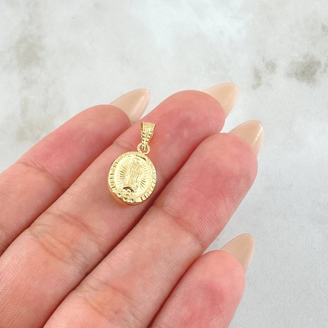 Pendant Virgin Guadalupe 0.7gr / 2.1cm / 18K Yellow Gold