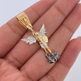 Pendant San Miguel Archangel 4.95gr / 3.8cm / Three Golds 18K $