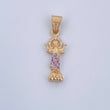 Pendant 1.7gr / 2.8cm / 18K Gold &